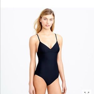 J Crew Classic One Piece Swimsuit